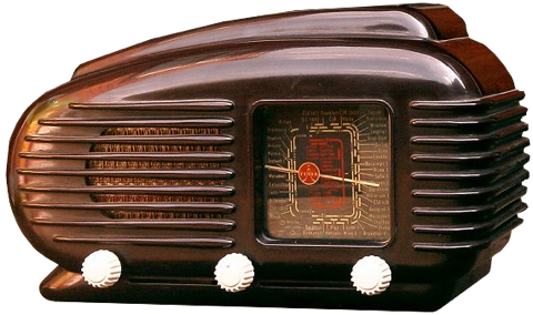 Art Deco Tesla Talisman Valve Radio