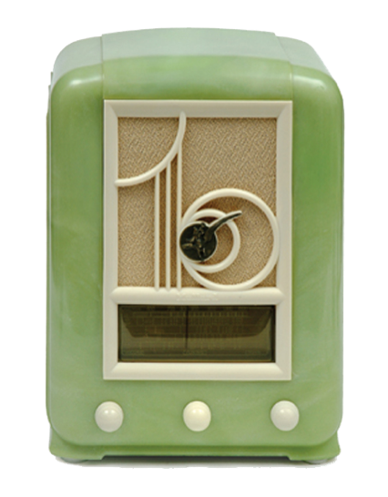 1937 Green Bakelite Mullard